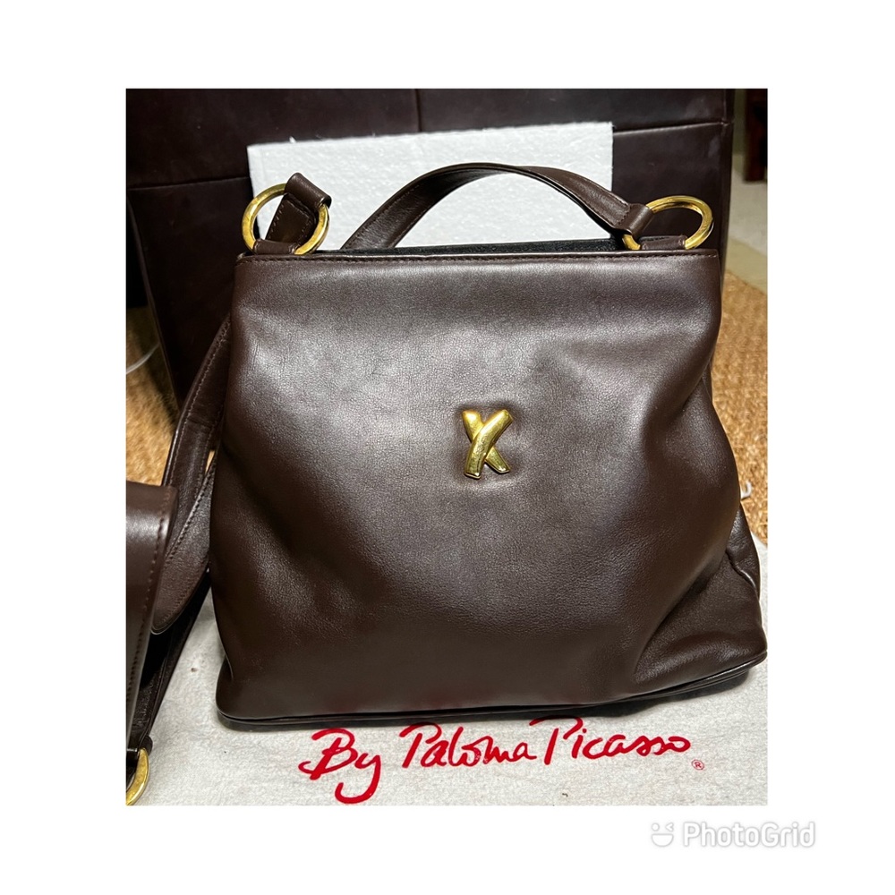 Paloma Picasso Shoulder bag in rich Brown